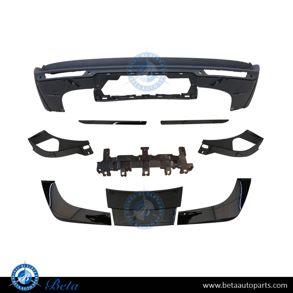 Rear Bumper with PDC and Park Assist for Range Rover Vogue 2023-Up models, Part Number LR157972 Rear Bumper with PDC and Park Assist for Range Rover Vogue 2023-Up models, Part Number LR157972
